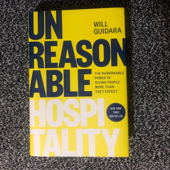 Other - Unreasonable Hospitality hardcover book by Will Guidara NYT bestseller